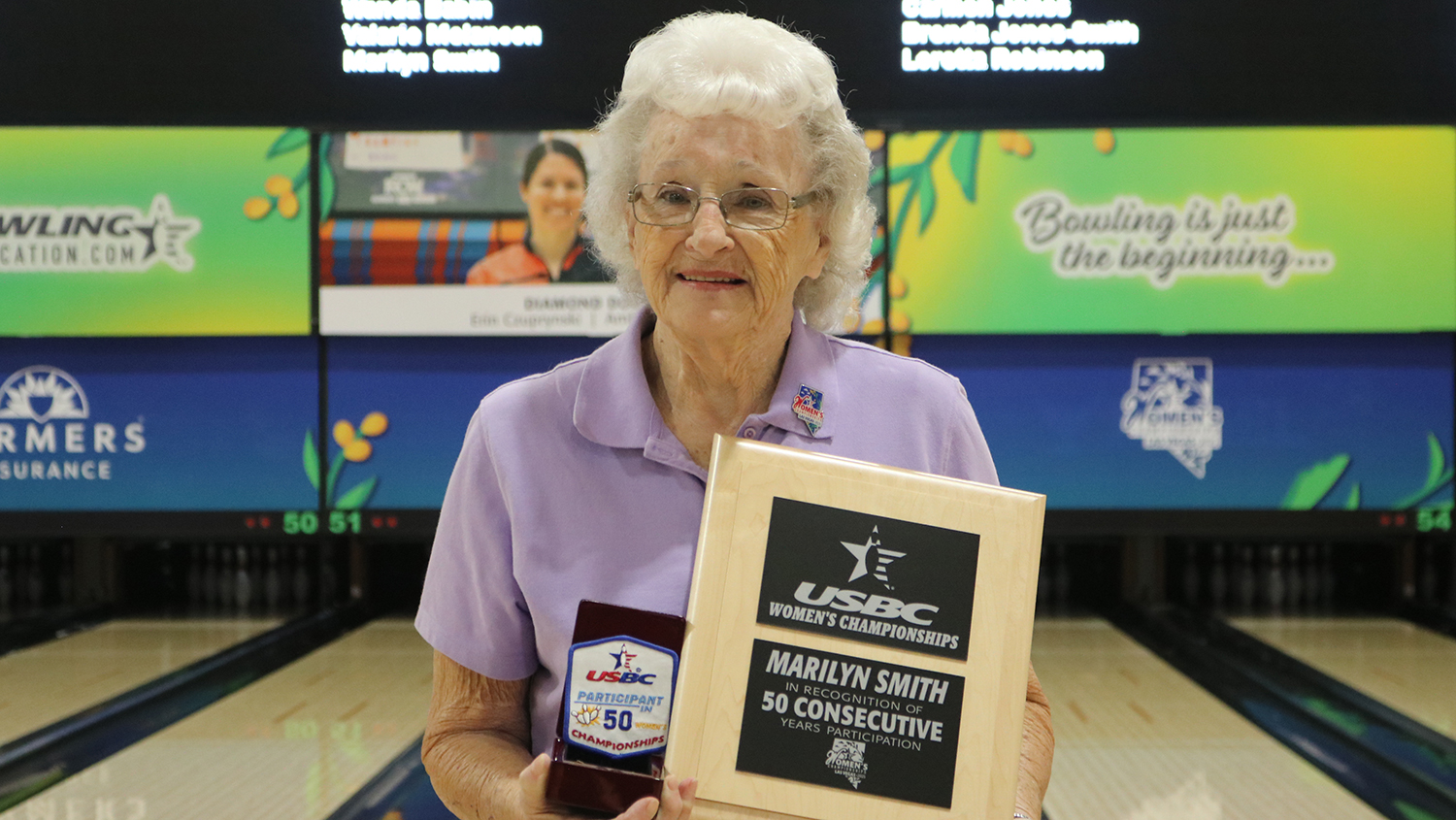 Marilyn Smith celebrates 50 years at USBC Women's Championships