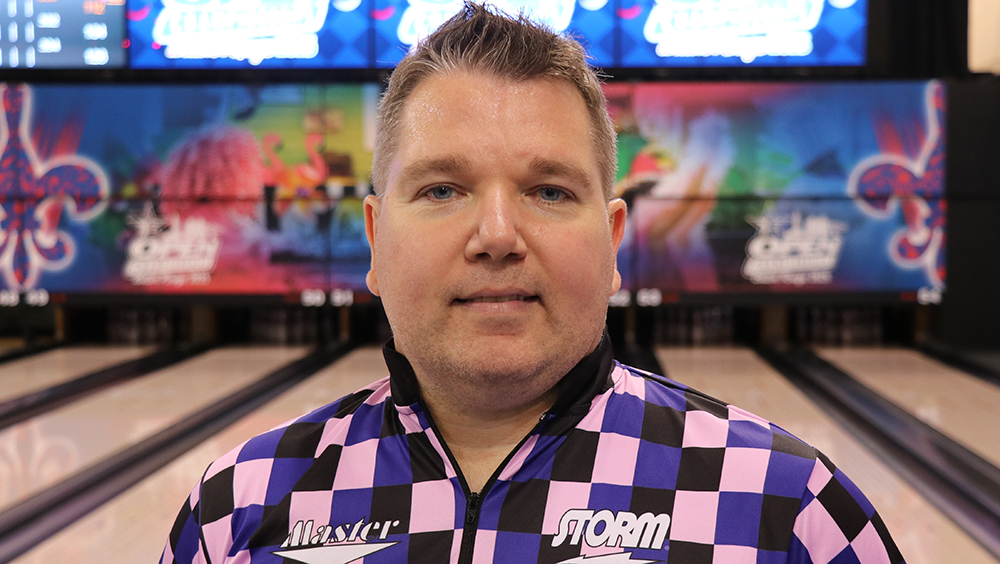 Henrik Tremblay at the 2025 USBC Open Championships