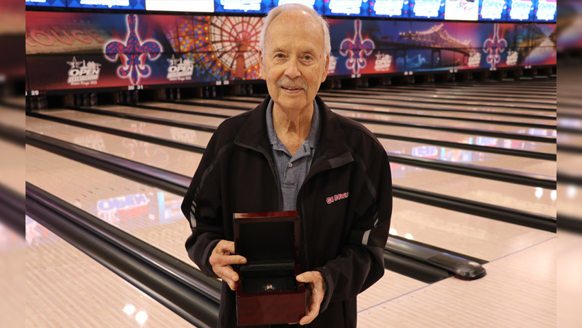 Jamie Brooks celebrates 65 years at the USBC Open Championships
