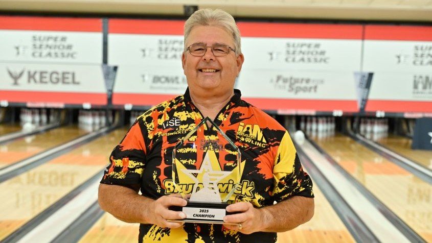 2025 USBC Super Senior Classic champion James Campbell