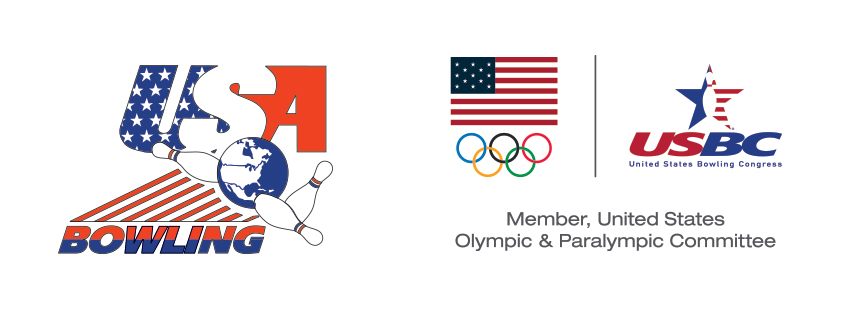 USA Bowling, USOPC and USBC logos
