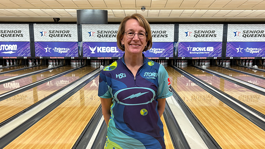 Dana Ausec after two rounds of qualifying