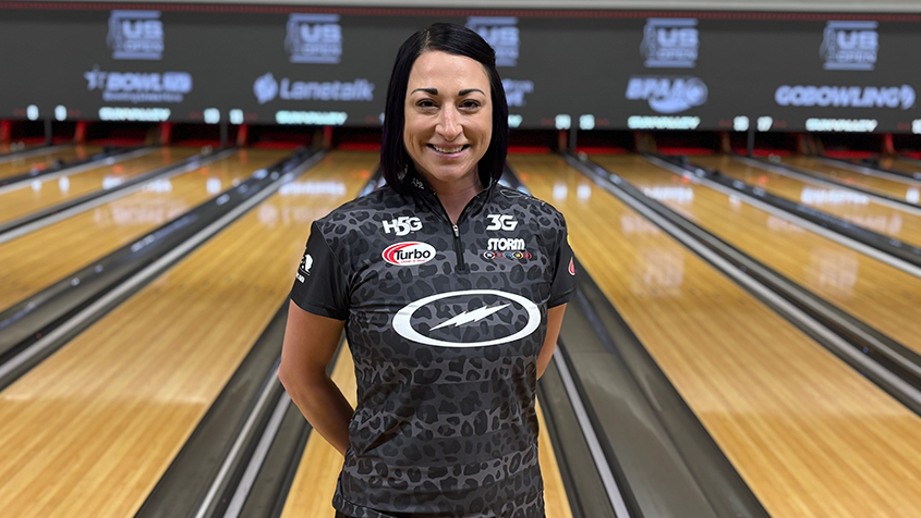 Lindsay Boomershine after Day 1 of qualifying at the 2025 U.S. Women's Open