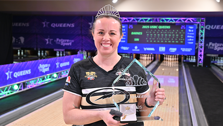 2025 USBC Queens champion Josie Barnes 