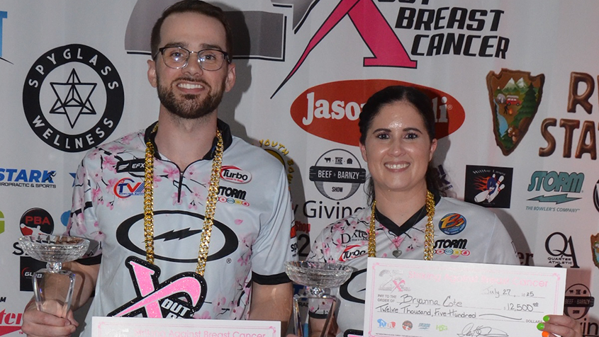 Via and Cote after their 2025 SABC win