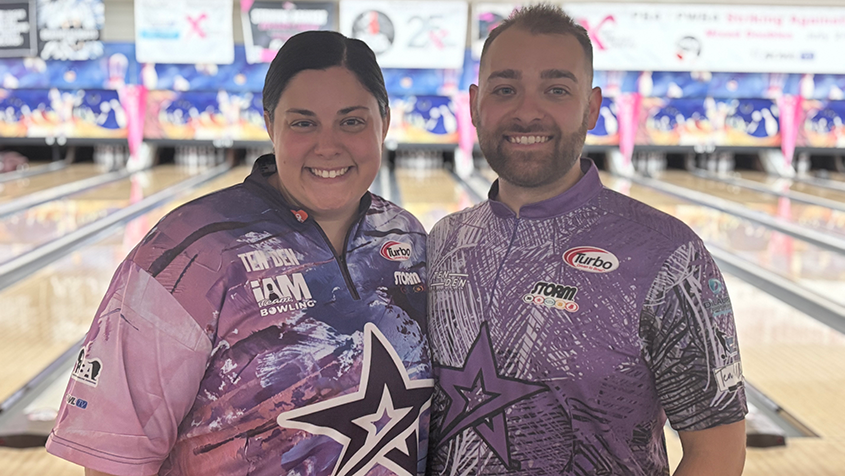 Jordan and Frank Snodgrass after qualifying at the Luci